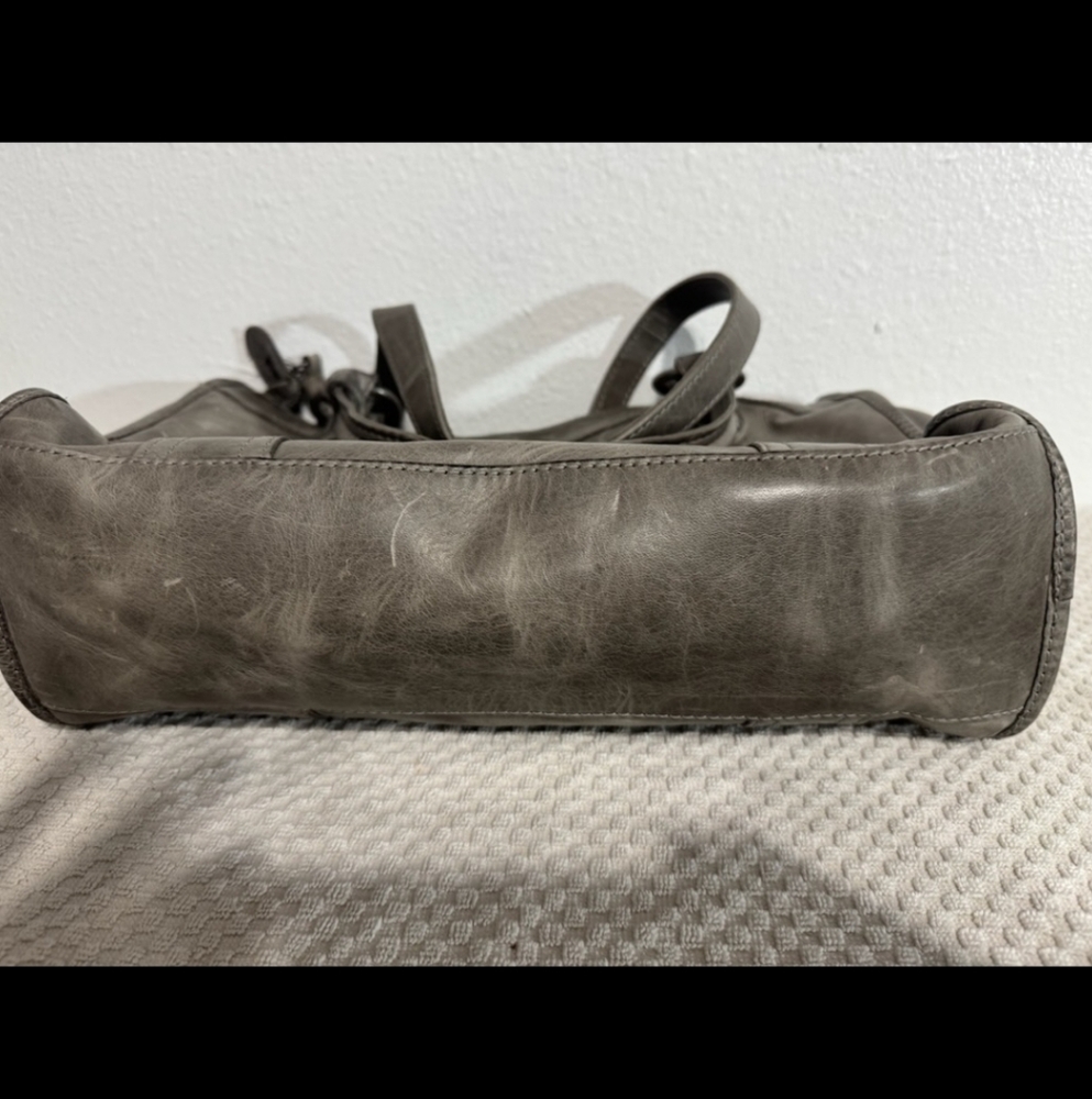 Frye Stone Leather Satchel - Picture 4 of 5